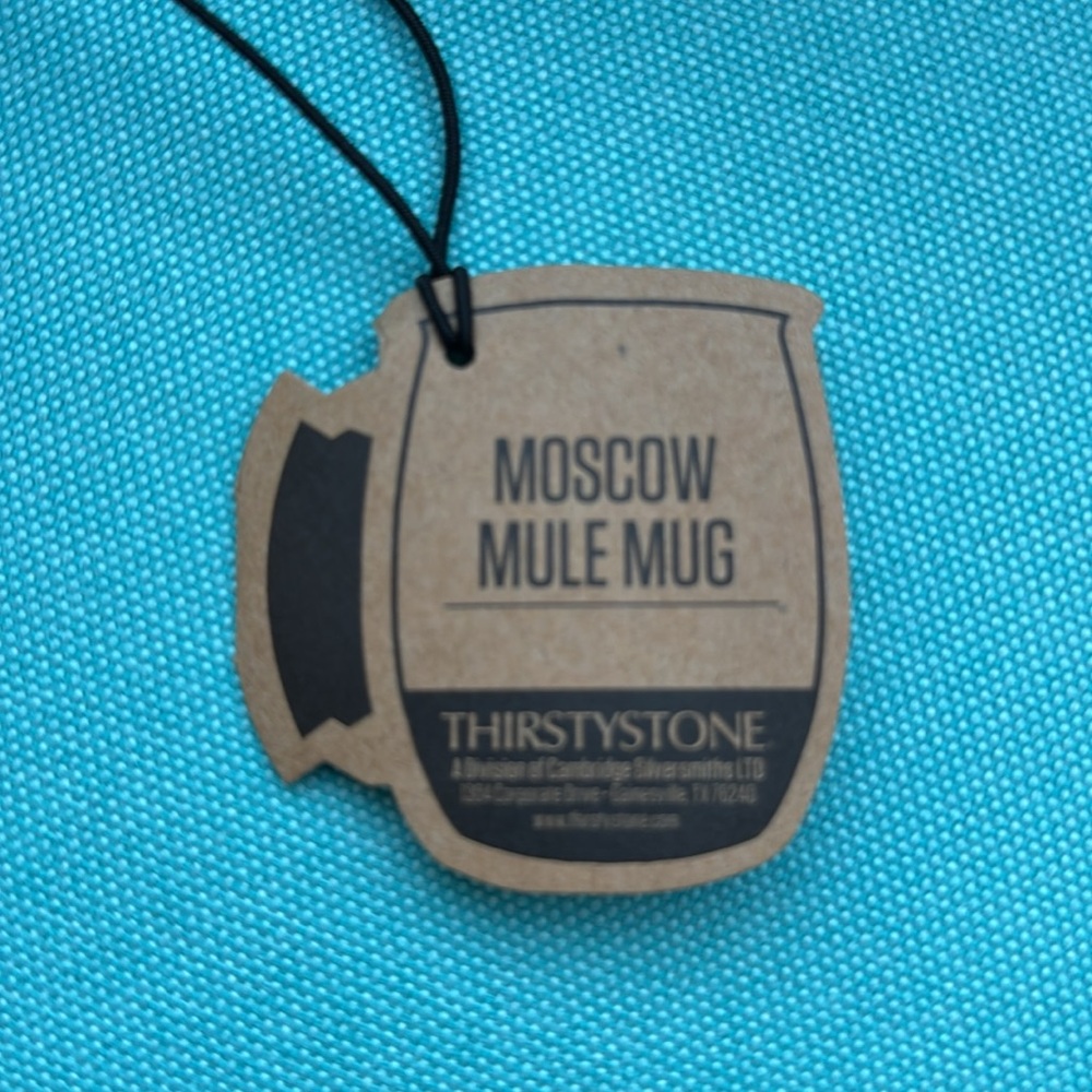 2 Thirstystone Metallic Turquoise Moscow Mule Mug with Classic Handle - Picture 4 of 7
